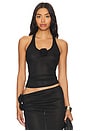 view 1 of 5 Soul Mate Halter Top in Onyx