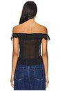 view 4 of 5 BLUSA CON DETALLE DE VOLANTES in Onyx