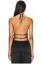 view 3 of 4 Legacy Halter Top in Onyx