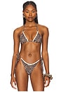 view 1 of 4 x REVOLVE Gisele Bikini Top in Leopard