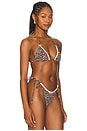 view 2 of 4 x REVOLVE Gisele Bikini Top in Leopard