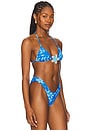 view 2 of 4 x REVOLVE Riviera Bikini Top in Blue Floral