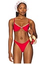 view 1 of 4 x REVOLVE Tropico Bikini Top in Cherry