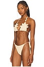 view 3 of 5 x REVOLVE Samba Bikini Top in Wheat
