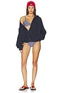 view 5 of 5 BRAGUITA AMOUR in Navy Stripe
