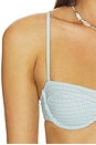view 5 of 5 Byron Top in Mint Plaid