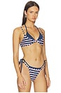 view 2 of 4 RHODE トップ in Navy Stripe