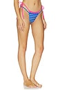 view 2 of 4 Rhode Bottom in Blue Stripe