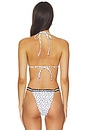 view 3 of 5 Azuri Top in Porcelain Polka