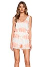 view 1 of 4 Lani Lace Romper in Coral