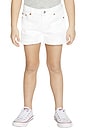 view 3 of 9 Girlfriend Shorty Short in White