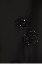 view 5 of 5 Zayna Embellished Maxi Dress & Cape Set in Ebony