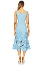view 3 of 3 Emily Applique Midi Dress in Cornflower Blue