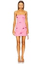 view 1 of 4 VESTIDO ROSELLE in Pink Cherry Beading