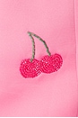 view 4 of 4 VESTIDO ROSELLE in Pink Cherry Beading
