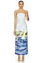 view 1 of 4 Ava Maxi Dress in Nautical Print