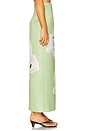 view 2 of 6 Clementine Maxi Skirt in Hibiscus & Matcha
