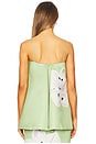view 4 of 5 Etienne Top in Hibiscus & Matcha