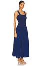 view 2 of 3 Knit Tank Skirt Dress in Indigo