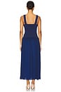 view 3 of 3 Knit Tank Skirt Dress in Indigo