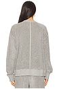 view 3 of 4 Solid Terry James Sweatshirt in Light Grey