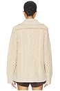 view 3 of 4 Nuage Cardigan in Oat