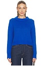 view 1 of 4 Solid Mini Marin Sweater in Cobalt