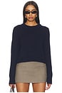 view 1 of 4 Solid Mini Martin Sweater in Navy