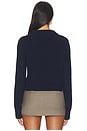 view 4 of 4 Solid Mini Martin Sweater in Navy