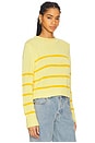 view 2 of 4 Marina Mini Sweater in Butter & Goldenrod