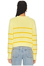 view 3 of 4 Marina Mini Sweater in Butter & Goldenrod