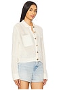 view 3 of 5 CAMISA DE CROCHÊ JANE in Cream