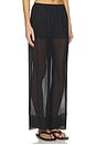 view 2 of 6 Sheer Colby Pant in Black