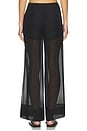 view 4 of 6 Sheer Colby Pant in Black
