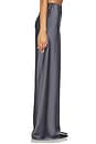 view 3 of 6 PANTALON SATIN in Gunmetal