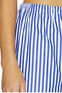 view 6 of 6 PANTALÓN DE RAYAS in Cobalt & White
