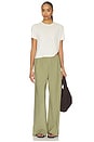 view 5 of 6 Cotton Poplin Colby in Olive