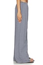 view 3 of 6 Pull On Pant in Midnight & White