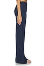 view 3 of 6 PANTALON COLBY EN LIN in Midnight