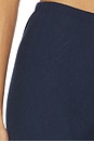 view 6 of 6 PANTALON COLBY EN LIN in Midnight
