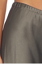 view 7 of 6 Satin Wide Leg Pant in Taupe
