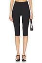 view 1 of 6 Pedal Pusher Pant in Black