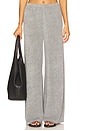 view 1 of 6 Solid Terry Sweatpants in Light Grey