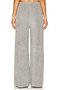 view 4 of 6 Solid Terry Sweatpants in Light Grey