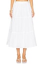 view 1 of 6 Tiered Skirt in Ivory