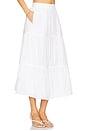 view 2 of 6 Tiered Skirt in Ivory