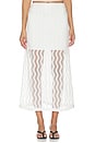 view 1 of 6 Alexi Skirt in White