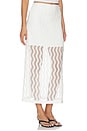 view 2 of 6 Alexi Skirt in White