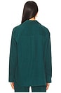 view 3 of 4 Corduroy Button Down Shirt in Teal