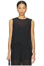 view 1 of 4 Sheer Maxime Top in Black